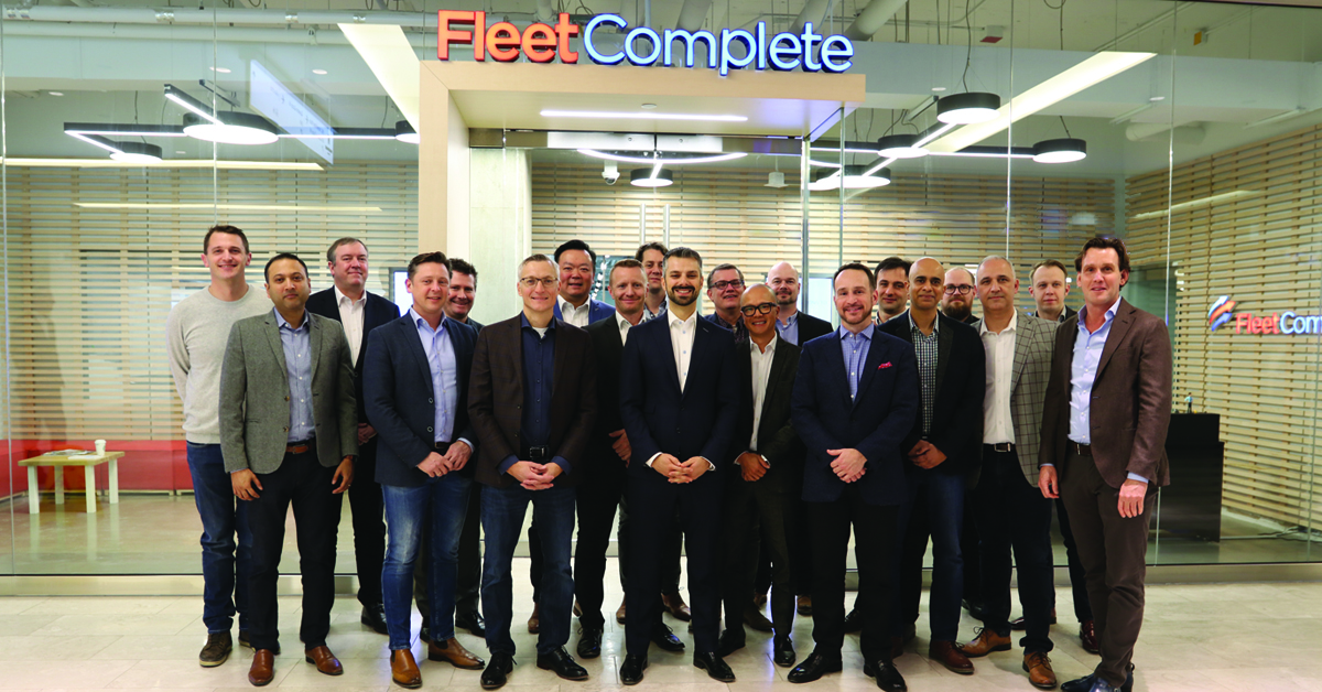 Fleet Complete executive team.