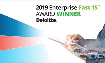 Fleet Complete Named to the 2019 Deloitte Enterprise Fast 15™ Listing of the Fastest-growing Canadian Technology Companies Within the Fast 500 Program.