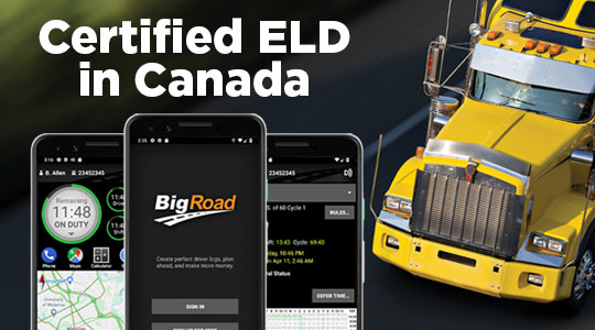 BigRoad ELD from Fleet Complete Earns Third-Party Certification in Canada